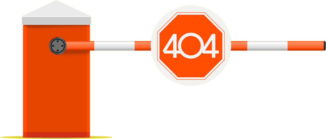 Imagen utilizada para la pagina de 404 con una señal de stop, indicando que la pagina no existe
